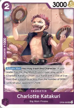 Charlotte Katakuri (062) UC Two Legends OP08-062 One Piece TCG - Image 1