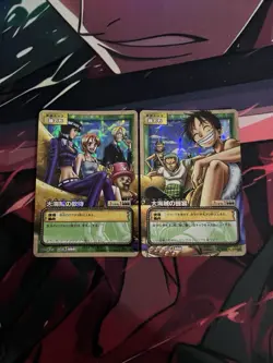 2003 BANDAI ONE PIECE CARD GAME CCG PIRATES BOND CREW CARD CONENCTING SET - Image 1