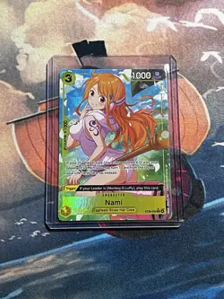 ST29-008 Nami Full Art Foil One Piece Starter Deck 29: Egghead Foil ENG NM - Image 1