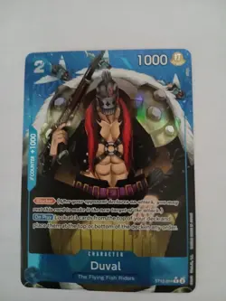 One Piece Tcg Duval (Full Art) ST12-014 Premium Booster -The Best- Foil - Image 1