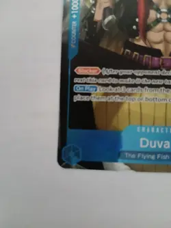 One Piece Tcg Duval (Full Art) ST12-014 Premium Booster -The Best- Foil - Image 4