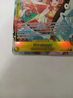 Shirahoshi (Alternate Art) OP12-102 Near Mint Alt Art English Foil One Piece TCG - Image 4