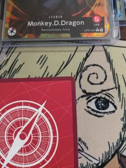 Monkey D. Dragon Alt Art Parallel Leader OP07-001 One Piece TCG OP07 English - Image 5