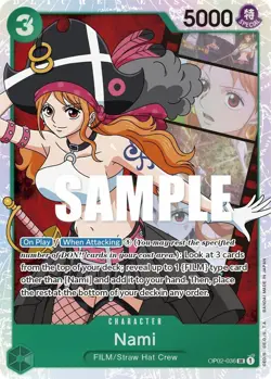 Paramount War #OP02-036 Nami One Piece - Image 2