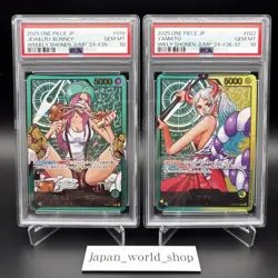 PSA 10 Yamato Bonney OP07-019 OP06-022 Weekly Jump Promo Lecafig One Piece Card - Image 2