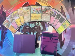TOURNAMENT READY Dragapult EX Custom Pokemon TCG Competitive Deck, Sleeves & Box - Image 1