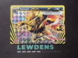 Zoroark BREAK - 92/162 - Break - Ultra Rare - XY BreakThrough - Pokemon TCG Card - Image 1