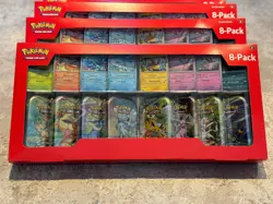 Pokemon TCG: Prismatic Evolutions Costco Mini Tins 8 Pack | FAST SECURED POSTAGE - Image 2