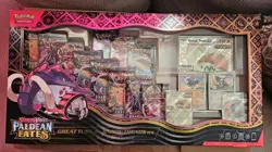 Pokemon TCG Great Tusk Iron Threads Ex Premium Collection - Image 1