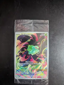 Pokemon Bulbasaur Promo Card Mega Evolution 133/132 Factory Sealed - Image 1