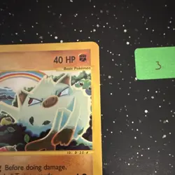 Mankey 092/147 Aquapolis Common Regular 40 HP Pokemon TCG English - Image 3