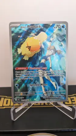 Pokemon TCG #193/182 Misty’s Psyduck Illustration Rare Sv10: Destined Rivals NM - Image 1