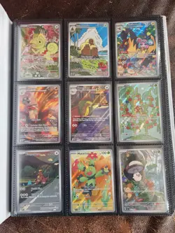 Pokemon TCG Collection Lot Binder SiR/Full Art/IR Destined Surging Twilight Mega - Image 2