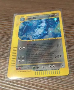2003 POKEMON AQUAPOLIS STEELIX #H23 HOLO NM/ MINT - Image 1