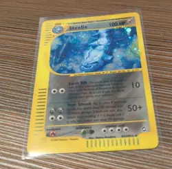 2003 POKEMON AQUAPOLIS STEELIX #H23 HOLO NM/ MINT - Image 2