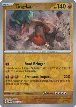 Ting-Lu Paradox Rift 109/182 Reverse Holo Rare 2023 Pokemon TCG Near Mint - Image 1
