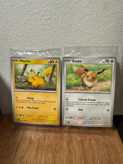 Pikachu & Eevee Pokemon Together Sealed Promos Pokemon - Image 1