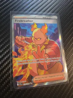 Pokemon TCG Firebreather 119/094 PFLN Trainer-Supporter Full Art Holo 2025 NM - Image 3