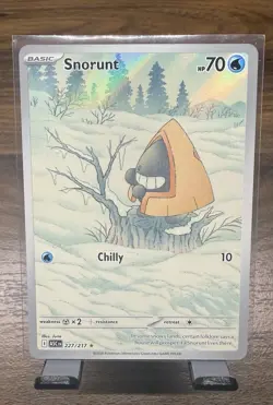 Pokemon TCG Ascended Heroes : Snorunt 227/217 Secret Illustration Rare SIR 2026 - Image 1