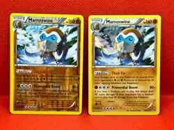Pokemon Tcg Mamoswine 82/162 Reverse & Holo Rare XY Breakthrough - Image 1