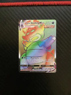 Pokemon Galarian Slowking VMAX 207/198 Full Art Secret Rare NM - Chilling Reign - Image 1