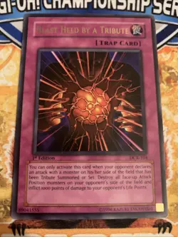 Yugioh Blast Held By A Tribute DCR-104 1st Edition MP - Image 1