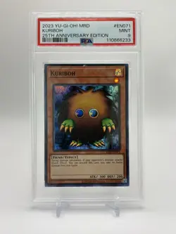 Yu-Gi-Oh! Kuriboh Super Rare Metal Raiders 25th Anniversary Edition #EN071 PSA 9 - Image 1