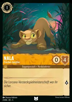 Disney Lorcana Himmelsleuchten Einzelkarten NO FOIL Sleeved NM DE Monatsupdates - Image 3