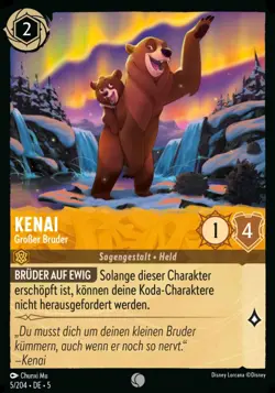 Disney Lorcana Himmelsleuchten Einzelkarten NO FOIL Sleeved NM DE Monatsupdates - Image 5