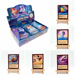 Disney Lorcana Ursulas Ruckkehr Einzelkarten NO FOIL Sleeved NM DE - Image 1