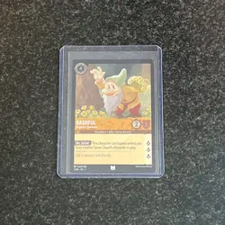 Bashful Hopeless Romantic 1/204 Disney Lorcana Rise of Floodborn Uncommon FOIL - Image 1