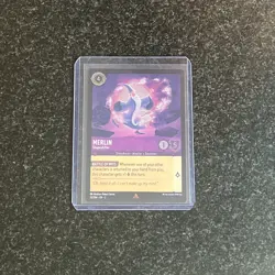 Disney Lorcana Merlin Shapeshifter Foil 53/204 EN2 NM-M Rise Of The Floodborn - Image 1