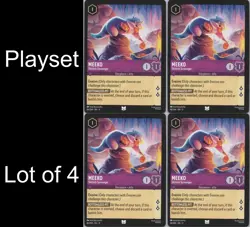 Disney Lorcana Winterspell (11) - Playset (4) #46 Meeko - Skittish Scrounger - Image 1