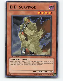 D.D. Survivor #LCGX-EN224 1st Edition Yugioh Card - Image 1