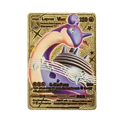55Pcs Pokemon Card Foil GOLD PACK CARDS TCG GX Vmax GX Card Charizard Rare《 - Image 5