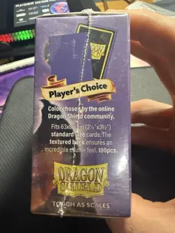 Dragon Shield Nebula Matte Premium Card Sleeves 100 Textured Back Standard Size - Image 3