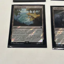 Mtg Final Fantasy Surge Foil Land Lot! - Image 2