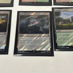 Mtg Final Fantasy Surge Foil Land Lot! - Image 3