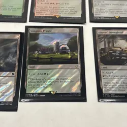 Mtg Final Fantasy Surge Foil Land Lot! - Image 4