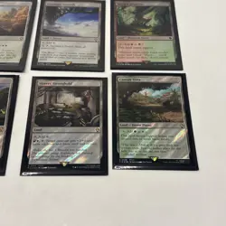 Mtg Final Fantasy Surge Foil Land Lot! - Image 5