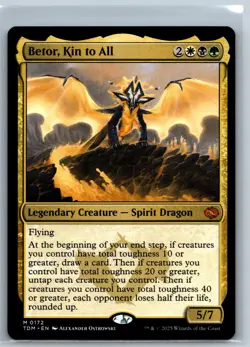 Betor, Kin to All - Tarkir Dragonstorm - Mythic - MTG - Magic - Near Mint - Image 1