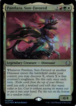 Pantlaza, Sun-Favored - Commander: The Lost Caverns of Ixalan - 4 - NM Foil - Image 2