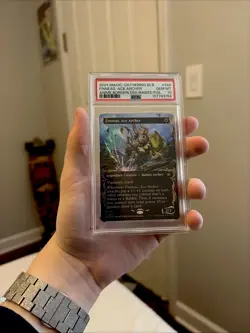 Finneas Ace Archer Raised Foil Borderless Bloomburrow Foil Edition - GEM MINT 10 - Image 1