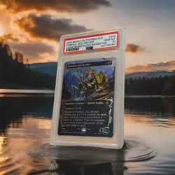 Finneas Ace Archer Raised Foil Borderless Bloomburrow Foil Edition - GEM MINT 10 - Image 3