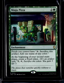 Ninja Pizza - 32 - TMC - NM - MTG Magic the Gathering - Image 1