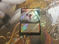 Chaos Warp Extended Art Surge Foil MTG Doctor Who - Pack Fresh - - Image 1