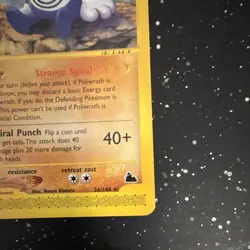 Poliwrath 26/144 Expedition Base Set Rare Regular Pokemon TCG English - Image 5