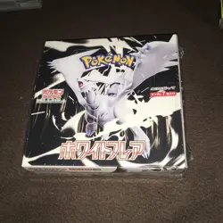 Pokemon Japanese White Flare Booster Box sealed b1 - Image 1