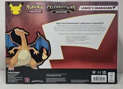 Pokemon Celebrations 25th Anniversary Lance's Charizard V Collection Box Pokemon - Image 2