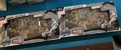 TWO Pokemon Black Bolt & White Flare Unova Heavy Hitters Premium Collection Box - Image 1